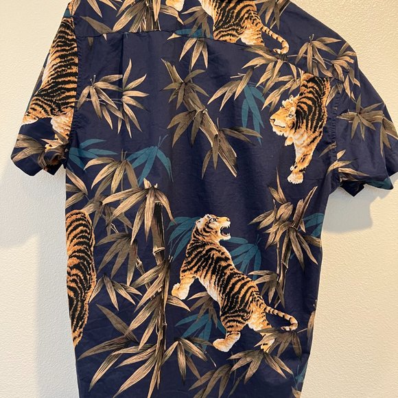 Bonobos short sleeve button down - jungle theme - Picture 2 of 2